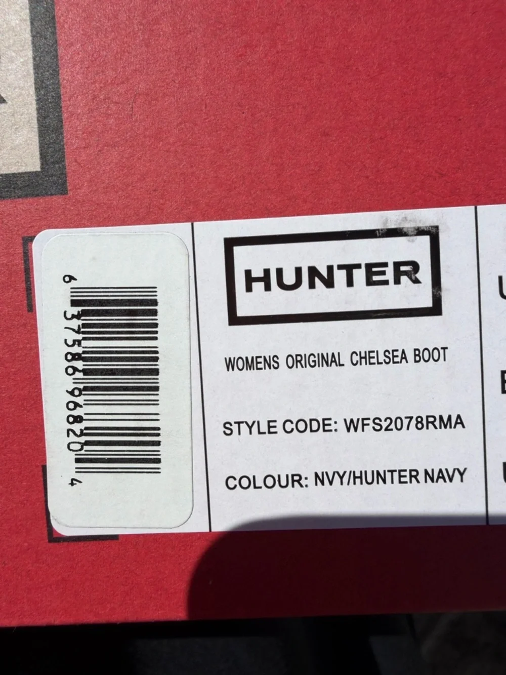 Hunter Women's Size 11 Original‎ Chelsea Boots Navy Blue NEW IN BOX Matte Blue